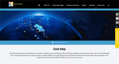 Desktop Screenshot of easymap.ae